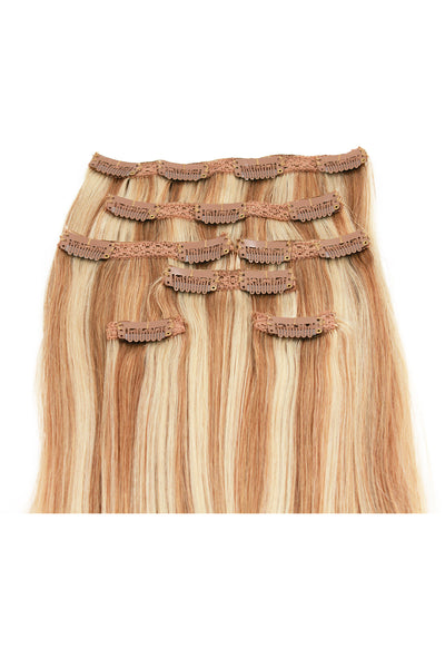 18" Clip In Hair Extensions: No P27-613 Blonde/ Monroe Blonde - Celebrity Strands
 - 3