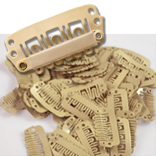 16" Clip In Remy Hair Extensions: Monroe Blonde No. 613 - Celebrity Strands
 - 7