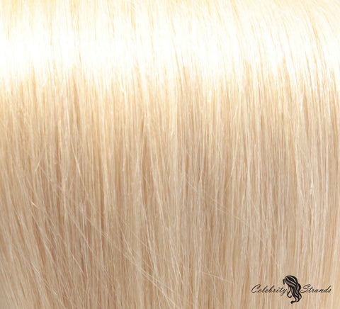 24" Clip In Remy Hair Extensions: Monroe Blonde No. 613 - Celebrity Strands
 - 1