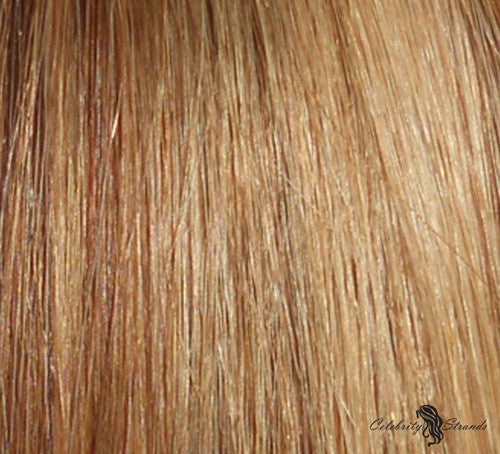 16" Clip In Remy Hair Extensions: Light Brown and Golden Blonde P8/24 - Celebrity Strands
 - 1