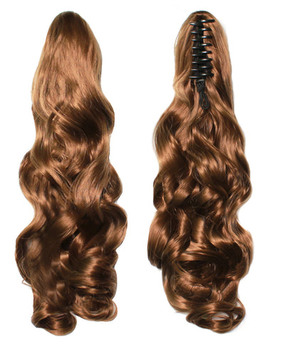 PonyTail Extensions: No 6A Chestnut Honey Brown