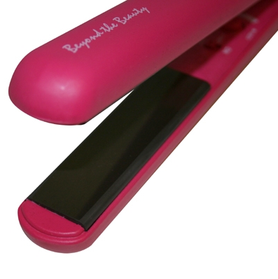 Pink- Ceramic Plate Hair Straightener 1-1/2" - Celebrity Strands
 - 2