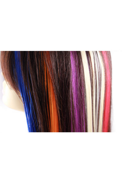 Single Clip Hair Extension: Purple - Celebrity Strands
 - 5