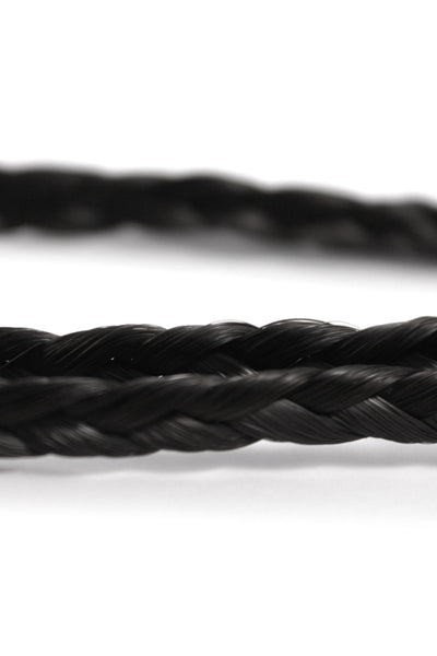 Double Braid Band: Black - Celebrity Strands
 - 3