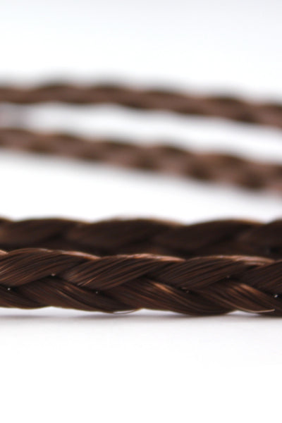 Double Braid Band: Dark Brown - Celebrity Strands
 - 3