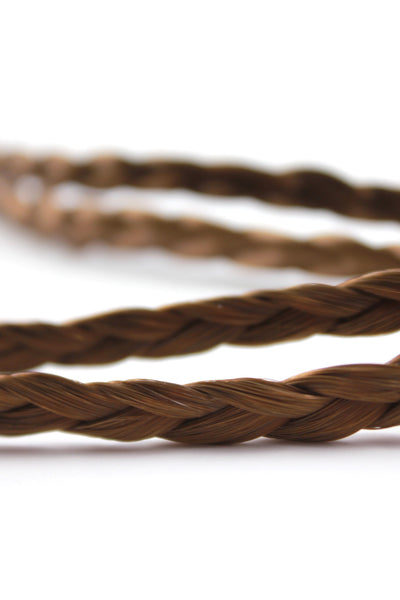 Double Braid Band: Medium Brown - Celebrity Strands
 - 3