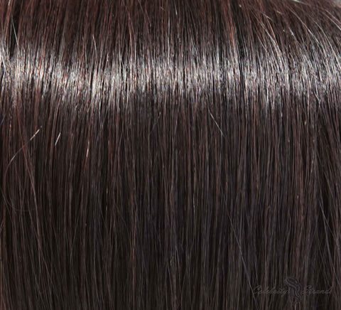 21" Clip In Remy Hair Extensions: Off Black No. 1B - Celebrity Strands
 - 1