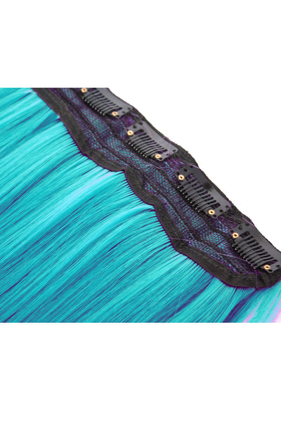 Exotic Flare- Aqua Curly - Celebrity Strands
 - 5
