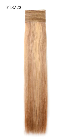 Weft Human Hair Extensions: Color #F18/22
