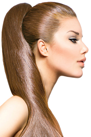 18" Clip In Hair Extensions: No 8 Dirty Blonde - Celebrity Strands
 - 1