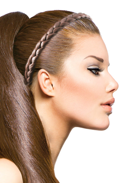 Braided Headband: Dark Blonde - Celebrity Strands
 - 1
