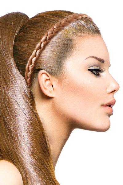 Braided Headband: Honey Blonde - Celebrity Strands
 - 1