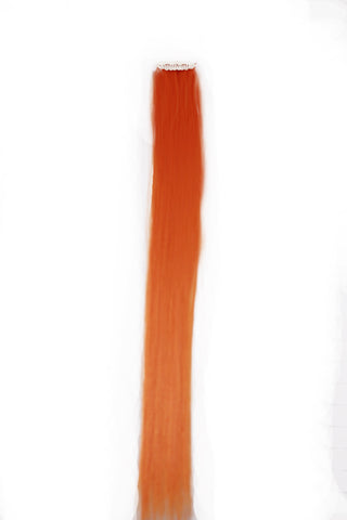 Single Clip Hair Extension: Orange - Celebrity Strands
 - 2