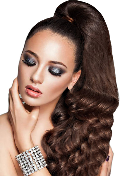 PonyTail Extensions: No 4 Medium Brown