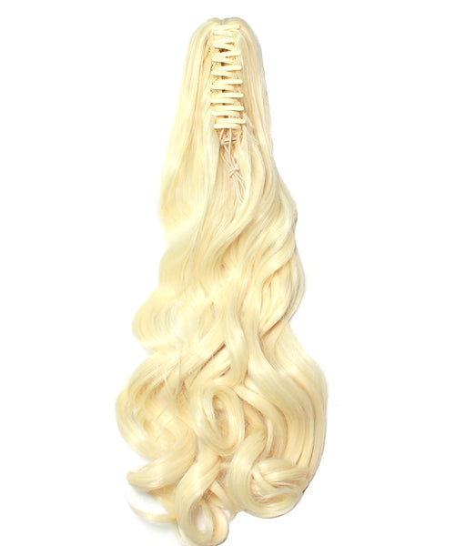 PonyTail Extensions: No 613 Platinum Blonde