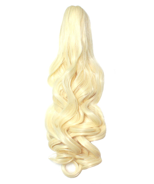 PonyTail Extensions: No 613 Platinum Blonde