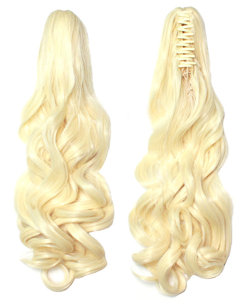 PonyTail Extensions: No 613 Platinum Blonde