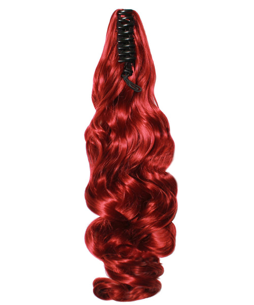 PonyTail Extensions: No 99J Burgundy