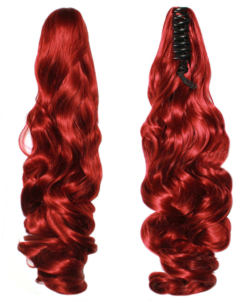 PonyTail Extensions: No 99J Burgundy