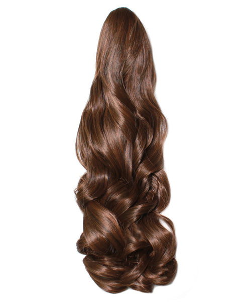 PonyTail Extensions: No M2-30 Dark Brown and Auburn Mix
