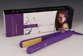 Purple- Ceramic Plate Hair Straightener 1-1/2" - Celebrity Strands
 - 1